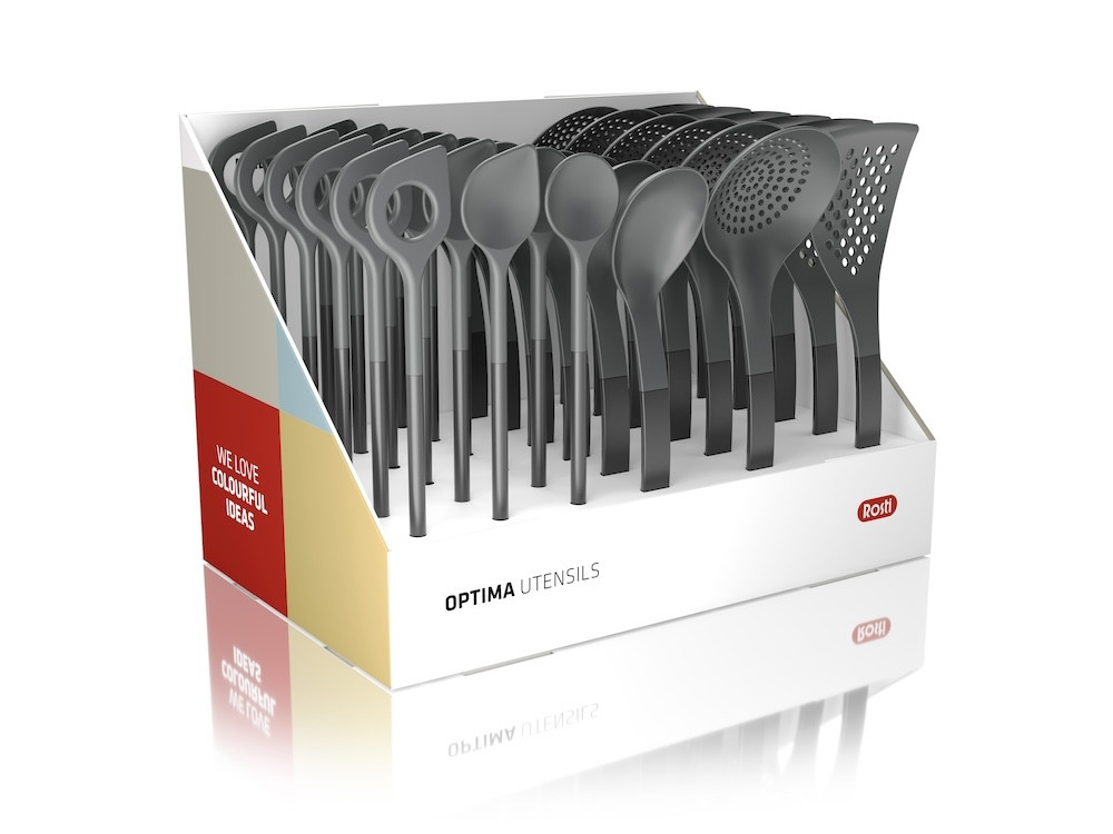 Displej kuchyňského náčiní Optima Black (36 ks)