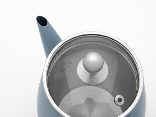 Dvoustěnná konvička na čaj Duet Eva 1,1l modrá