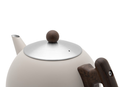 Dvoustěnná konvička na čaj Duet Bella Ronde 1,2L Sand