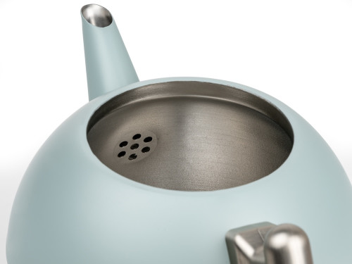Dvoustěnná konvička na čaj Duet Bella Ronde 1,2L Light Blue