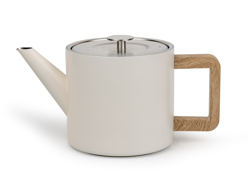 Dvoustěnná konvička na čaj Duet Narvik 1,1L Warm White