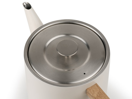 Dvoustěnná konvička na čaj Duet Narvik 1,1L Warm White