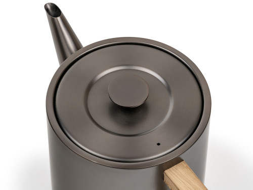 Dvoustěnná konvička na čaj Duet Narvik 1,1L Metallic Grey