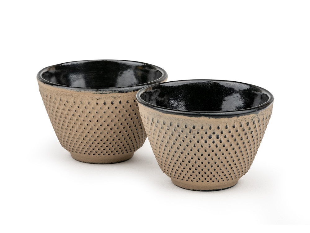 Litinové hrnky na čaj Xilin Camel  (sada 2 ks)