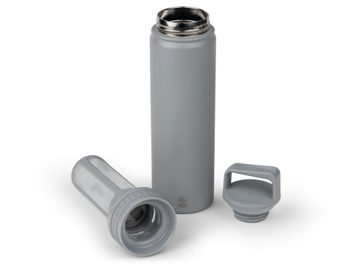 Dvostěnná termoláhev  na přípravu Cold Brew Moshi Grey 600ml