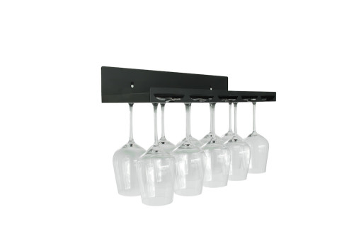 Kovový stojan na sklenice