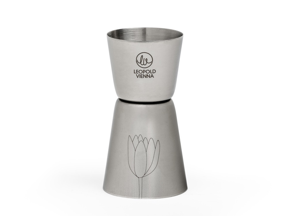 Barová odměrka Flowers 20/40ml