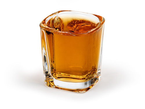 Sada 6 sklenic na panáka s tácem 