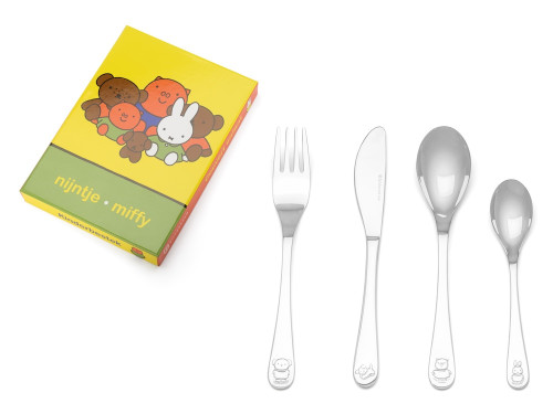 Dětská sada příborů (4 ks) Miffy Friends