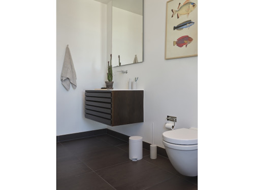 Kartáč na WC Solo Soft Grey