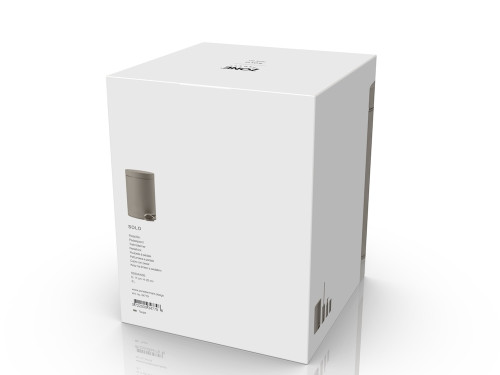 Koupelnový pedálový koš 3l Solo Taupe