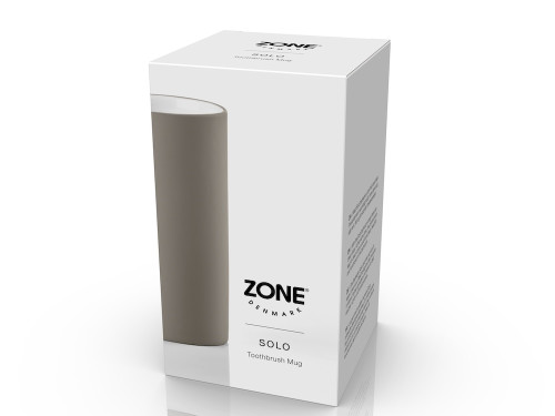 Kelímek na zubní kartáček Solo Taupe