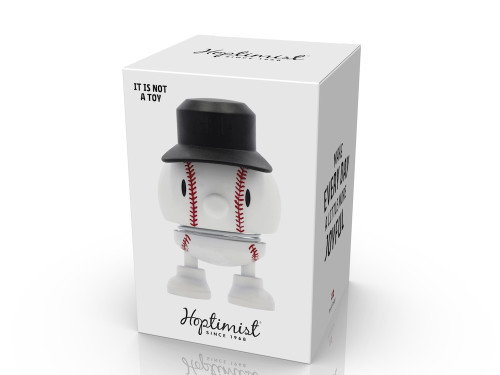Figurka Hoptimist Basebalový míček Bumble S White