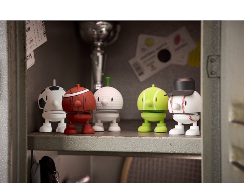 Figurka Hoptimist Basebalový míček Bumble S White