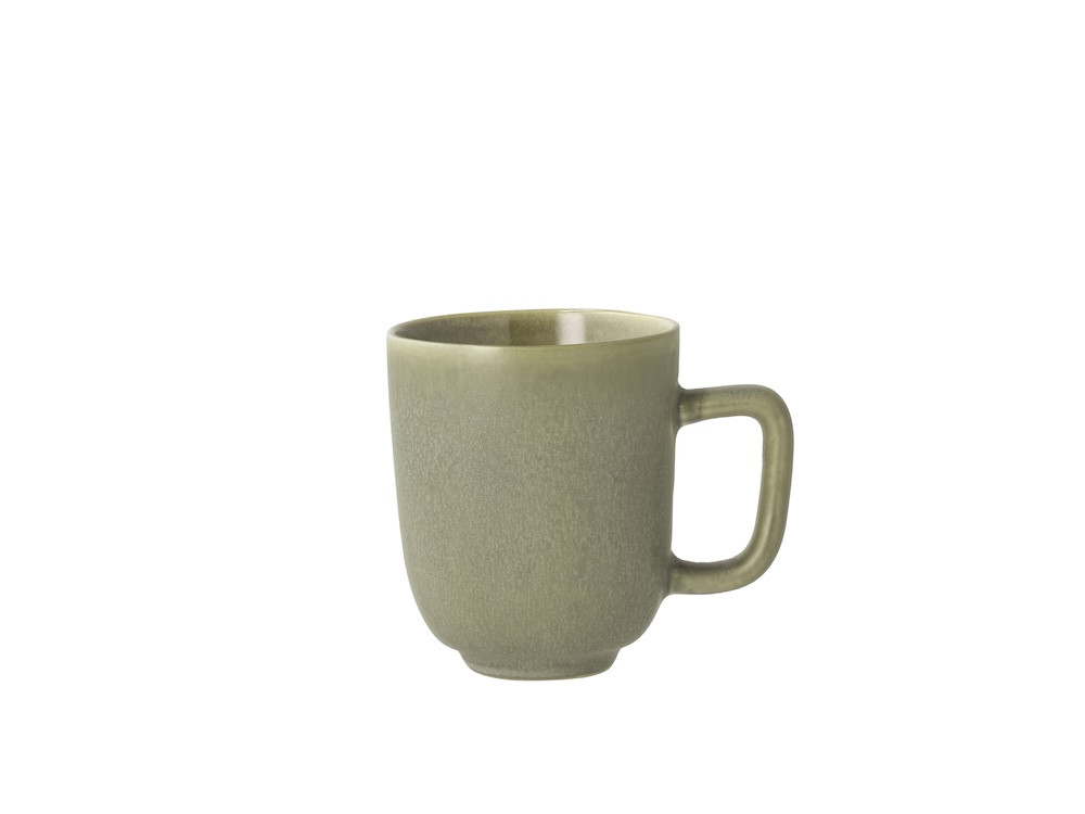 Kameninový hrnek s ouškem Shoku Pure Green 33 cl