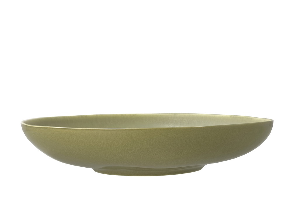 Kameninová salátová mísa Shoku Pure Green 28 cm