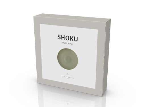 Kameninová salátová mísa Shoku Pure Green 28 cm