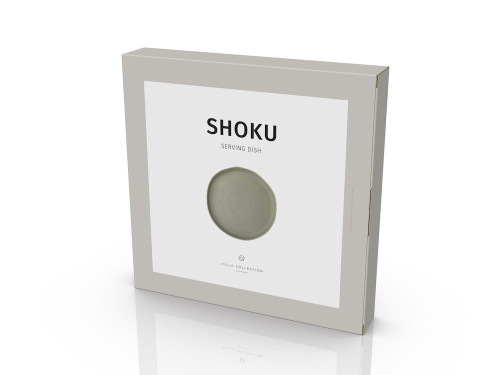 Kameninová servírovací mísa Shoku Pure Green 28 cm