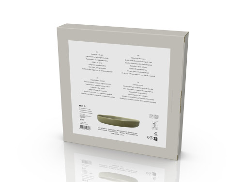 Kameninová servírovací mísa Shoku Pure Green 28 cm