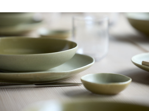 Kameninová miska na omáčku Shoku Pure Green 9 cm