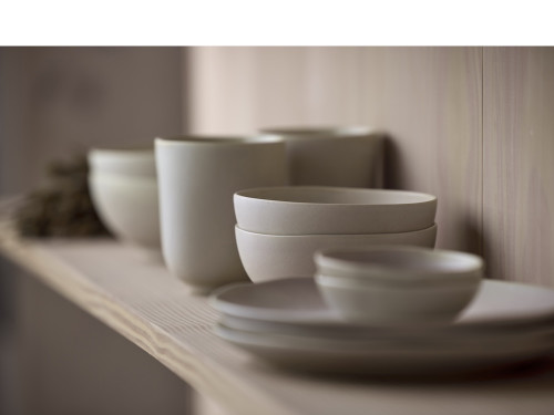 Kameninová miska Shoku Soft Beige 12,5 cm