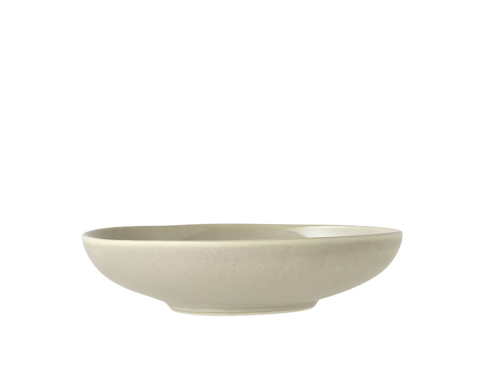 Kameninová těstovinová mísa Shoku Soft Beige 21 cm