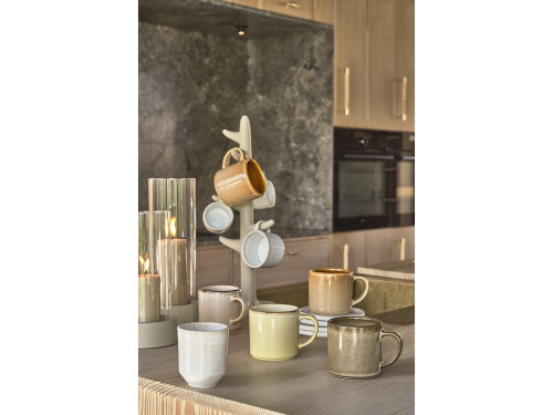 Kameninový hrneček Iris 0,4l Cream