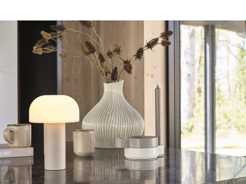 Kameninový hrneček Iris 0,4l Cream