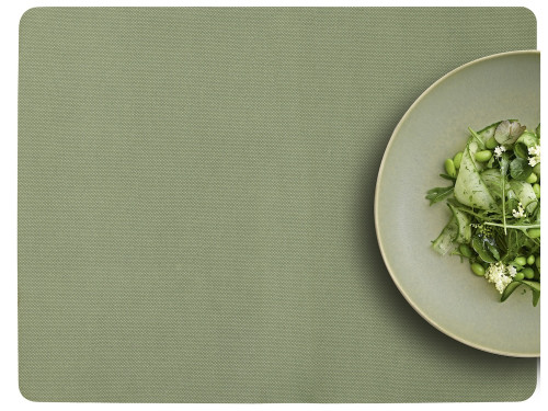 Oboustranné prostíraní Shoku Pure Green (sada 4 ks) 46x35 cm