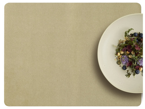 Oboustranné prostíraní Shoku Soft Beige (sada 4 ks) 46x35 cm