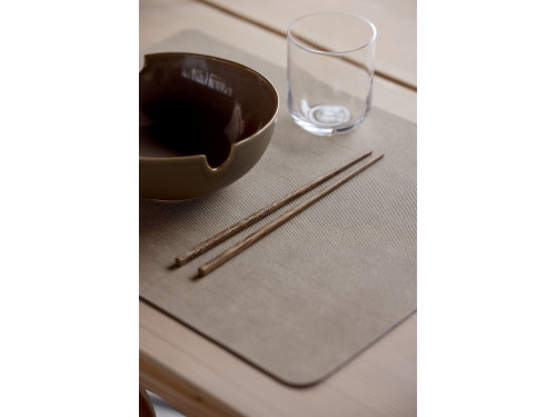 Oboustranné prostíraní Shoku Soft Beige (sada 4 ks) 46x35 cm