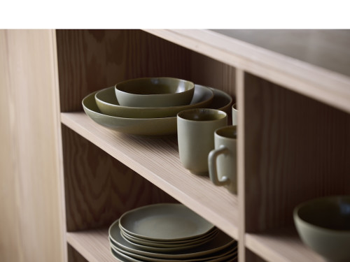 Kameninový hrnek Shoku Pure Green 33 cl