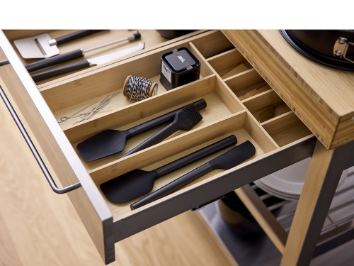 Úzká kuchyňská stěrka Emma Black