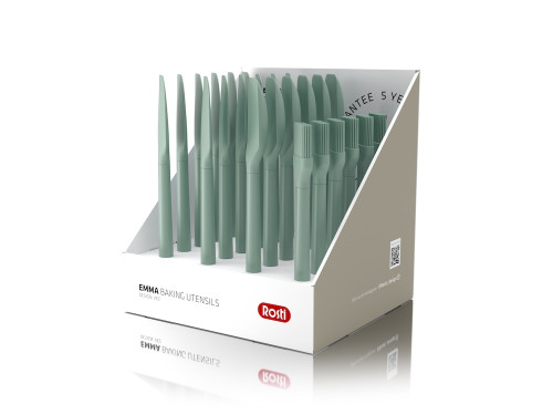 Displej kuchyňského náčiní na pečení Emma Nordic green 24 ks