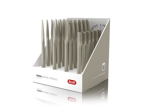 Displej kuchyňského náčiní na pečení Emma Humus 24 ks