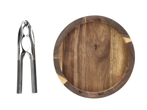 Louskáček na ořechy s ovalní dózou