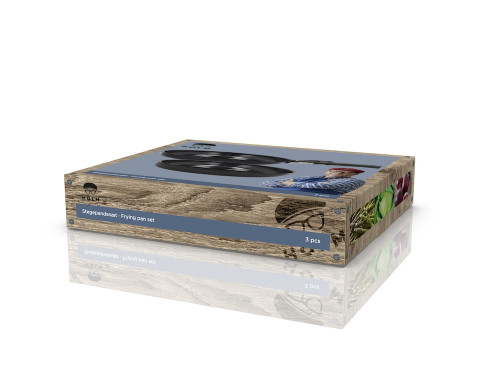 Sada pánví s odnímatelnou rukojetí 24/28 cm Black 