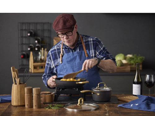 Hrnec s víkem Brasserie 1,5l Black 