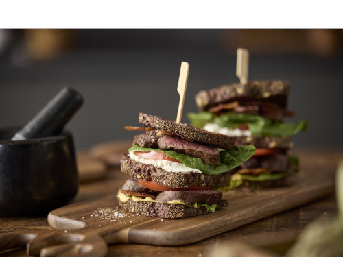 Servírovací prkénko z akáciového dřeva 44x18 cm