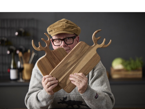 Servírovací prkénko z akáciového dřeva 44x18 cm