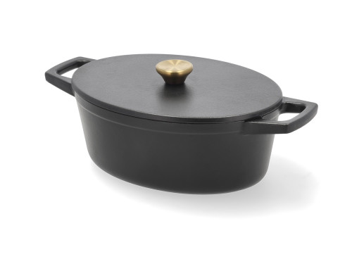 Litinový kastrol oválný