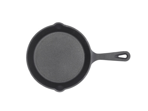 Malá litinová pánev na smažení 14 cm Black