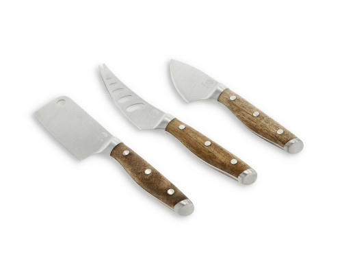 Sada nožů na sýr (3 ks)