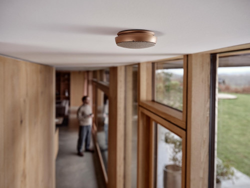 Optický detektor kouře 10 cm Copper