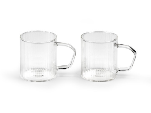 Skleněný hrnek Arusha 200 ml (2ks)
