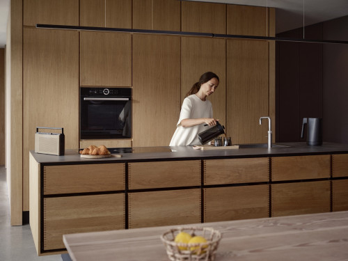 Dvoustěnný skleněný french press  Black 0,8 l