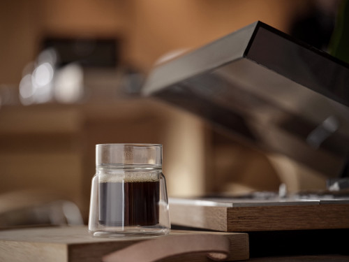 Dvoustěnná sklenice na americano Clear 21 cl