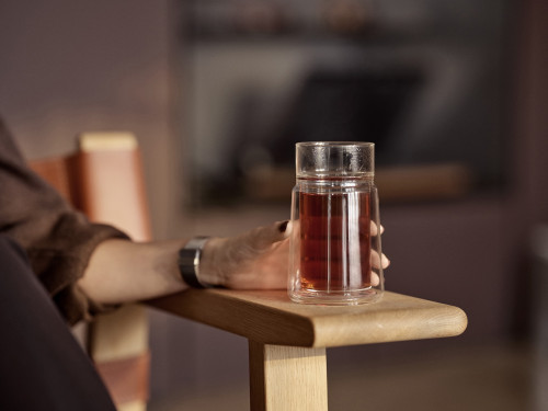 Dvoustěnná sklenice na latté Clear 33 cl