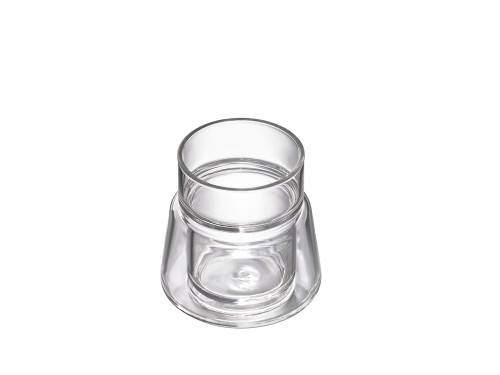 Dvoustěnná sklenice na espresso Clear 7 cl