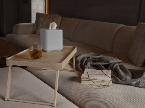 Box na kapesníky Ume Soft Grey